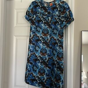 J crew vintage Emma peacock dress 2